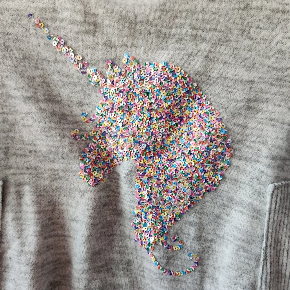 Sequin Unicorn Top - Picture 3 of 5
